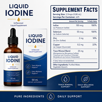 Gouttes liquides de supplément d'iodure de potassium OEM avec molybdène et zinc pour le soutien métabolique – Vente en gros pour marques de bien-être
