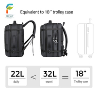Mochila Moderna para Laptop, Ligera, Impermeable, con Cierre de Cremallera USB, Gran Capacidad, Unisex