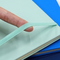 Cuadernos de Tapa Dura con Logotipo Personalizado al por Mayor, A5, Impermeables, de Cuero PU, Precio Económico, Impresión de Diarios, en Stock, para Estudiantes
