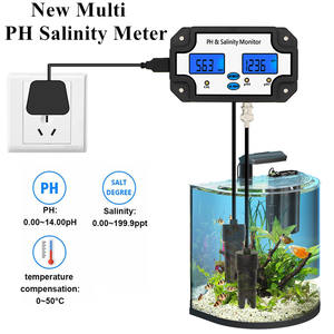 PH-2685 Digitale Water Quality Tester Zuurgraad Meter 2 In 1 Ph Zoutgehalte <span class=keywords><strong>Monitor</strong></span> Voor Aquaria - Product Image 1