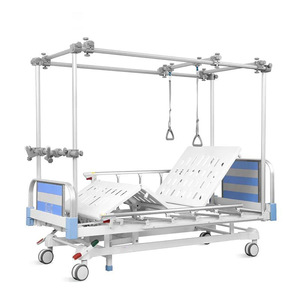 Lit médical orthopédique pour hôpital avec roulettes silencieuses et résistantes à l'usure de luxe - Product Image 3