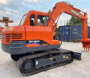 รถขุดขนาดเล็กมือสองจากเกาหลี Doosan DH80 คุณภาพสูง ใช้งานน้อย 8 ตัน รถแบคโฮมือสอง Doosan DH80 ลดราคา - Product Image 1