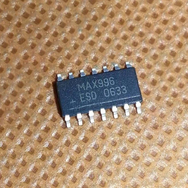 Original MAX996ESD+T IC Chip SOP14 Packaging for MAX996ESD+ Electronic Components BOM List One-stop Service