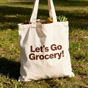 Wholesale Custom Letter Pattern Waterproof Durable Eco-friendly Cotton <b>Canvas</b> <b>Tote</b> Bag Zipper Closure Customizable Size - Product Image 3