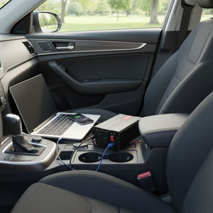 CXF Factory's 300W Pure Sine Wave Off-grid Power Inverter DC12V/24V/48V to AC 110V-240V Single Output 600W Peak - Product Image 1