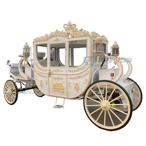 Nuevo Vehículo Eléctrico Moderno para Turismo al Aire Libre / Carroza Eléctrica Tipo Caballo / Carroza Real Fabricada por Horse Carriage - Product Image 2