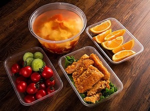 Boîtes en plastique transparentes robustes et résistantes aux fissures pour la vente en gros, idéales pour les traiteurs de fêtes sur la plage et les collations d'événements estivaux en extérieur - Product Image 3