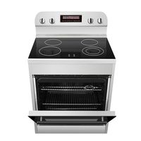 2024hot jual model baru gratis berdiri peralatan dapur rumah kompor listrik dengan oven/oven bawaan