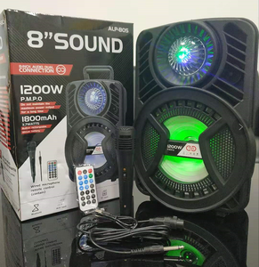 Zwo ALP — enceinte <span class=keywords><strong>Hifi</strong></span> <span class=keywords><strong>2022</strong></span>, haut-parleur 8 pouces, grande puissance, sans fil, portable, à roulettes, avec 1800MAH, pour l'extérieur - Product Image 3