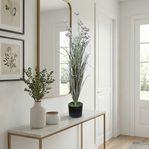Planta Artificial de Lavanda, Arreglo Floral Decorativo para Interiores y Exteriores, Decoración para Hogar, Oficina y Jardín - Product Image 4