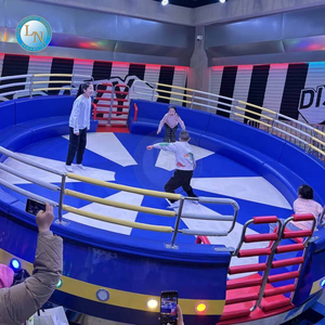 Manège à disque en forme <span class=keywords><strong>de</strong></span> petit canard jaune pour l'extérieur, parc, place, style européen, luxe, célébrité d'Internet, nouveau modèle, amusement pour enfants - Product Image 4