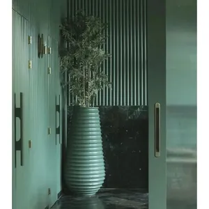 Ванная комната водонепроницаемый гибкий деревянный ламинат wpc ПВХ стеновые панели доски декоративные для 3d стены