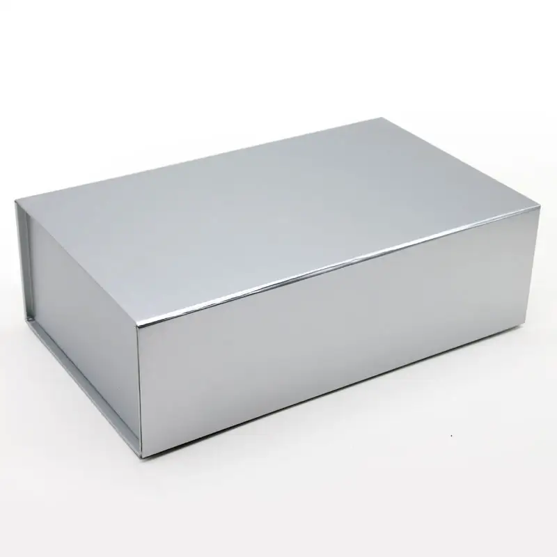 प्रीमियम परिधान शिपिंग चुंबकीय तह उपहार बॉक्स कस्टम कपड़े बॉक्स चांदी कागज पैकेजिंग बक्से के लिए कपड़े