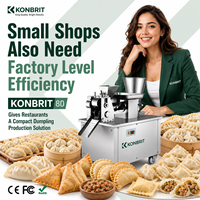 Nouvelle machine commerciale de fabrication de tourtes à la viande, petite machine à samosas pour la maison, machine à dumplings de table