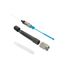 Konektor FTTH Hot Melt Fusion FC/SC UPC/APC Single Mode SM Fiber Optik Perakitan Cepat untuk Kabel Drop