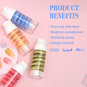 Base de maquillage pour le visage vegan, sans cruauté, lisse, imperméable, couvrante, fond de teint liquide longue tenue, primer pour le visage OEM ODM - Product Image 4