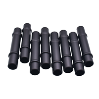 Pièces usinées de précision en métal sur mesure, service d'usinage CNC, pièces en aluminium sablées et anodisées, pièces usinées par fraisage et tournage