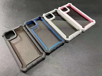 Nouvelles conceptions Coque de téléphone transparente en TPU+PC souple pour Samsung Galaxy S25Ultra S24 Coque de protection intégrale robuste transparente