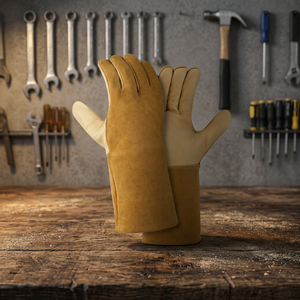 Guantes Profesionales de Cuero de Vaca Resistentes al Calor Extremo para Bomberos, Seguros para Pantallas Táctiles, Anti-Calor, Reforzados, Venta al Por Mayor - Product Image 2