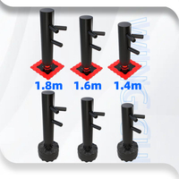 Nouveau produit Sac de frappe vertical à double usage Wing Chun Mannequin rotatif en bois Kung Fu Wushu