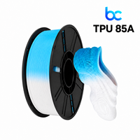 Filamen Cetak 3D TPU Ultra Lembut 85A 1.75mm 1KG Tekstur Seperti Silikon 450% Elongasi 0.02mm Kompatibel Direct Drive Bowden