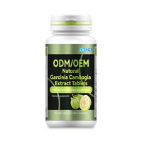 Comprimés à base de Garcinia Cambogia OEM 3000mg, extrait végétal, complément alimentaire, 100 comprimés pour adultes