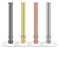 Vente en gros MODI coréen BBQ charbon de bois gril capot d'échappement en acier inoxydable ascenseur étendre tuyau d'échappement de fumée résistant à la corrosion chaleur