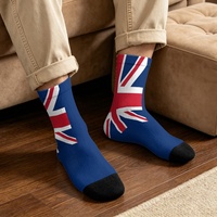 Chaussettes courtes pour adultes avec drapeau des îles Turcs et Caïcos, conçues sur mesure, pour la maison, le bureau, la salle de sport, le quotidien, les promenades en famille, cadeau