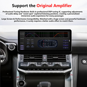 Penhui pour Toyota Land Cruiser 300 2022-2025 16+512GB Son cristallin Android 14 Lecteur DVD Radio de voiture Écran multimédia 12,3 pouces - Product Image 6