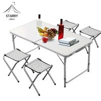 Table pliante en bois de hêtre, portable, avec LOGO personnalisé, pour le camping, la valise, le pique-nique, rouleau d'œufs, 120cm, vente en gros, usine