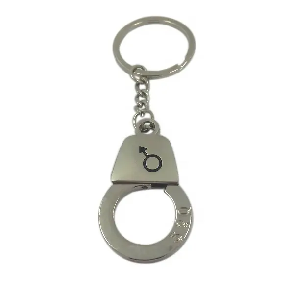 עם אביב ייחודי עיצוב לעשות מותאם אישית keychain מתכת