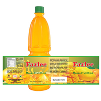 Étiquettes de boissons en vinyle imprimées sur mesure pour bouteilles de 250 ml/500 ml, autocollants adhésifs imperméables pour l'emballage du vin et des jus