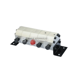 Diviseurs de débit rotatifs à engrenages de la série FMA de la marque chinoise DELI FMA-2 FMA-4 FMA-6 - Product Image 1