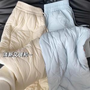 <span class=keywords><strong>Pantaloni</strong></span> da <span class=keywords><strong>donna</strong></span> in cotone spesso foderato autunno inverno <span class=keywords><strong>pantaloni</strong></span> della <span class=keywords><strong>tuta</strong></span> larghi in pile di agnello - Product Image 1