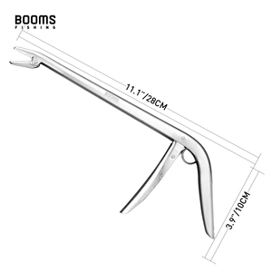Booms Fishing - Desenganchador de Peces de Acero Inoxidable, Alicates de Pesca para Agua Dulce y Salada, Extractor de Hierbas, Resistente al Óxido, Alcance Extendido - Product Image 5