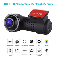 HD 1080P WiFi Voiture Dvr Dash Caméra 360 degrés Rotation Condensateur Parking voiture dvr dvr de voiture avec carte sim pas d'écran mode DXL-2001