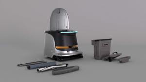 Robot de nettoyage de sols BIBO au prix le plus bas, navigation automatique, balayage, lavage, serpillière, aspirateur, machine à laver les sols avec réservoir d'eau de 37L - Product Image 3