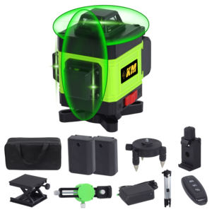<span class=keywords><strong>Misuratore</strong></span> di livello <span class=keywords><strong>Laser</strong></span> industriale fai da te <span class=keywords><strong>a</strong></span> 16 linee 360 4D 16 linee di livello <span class=keywords><strong>Laser</strong></span> verde Cross-Line - Product Image 3
