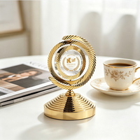 Objets de décoration de bureau rotatifs, cadeaux d'affaires, processus d'électrodéposition de haute qualité