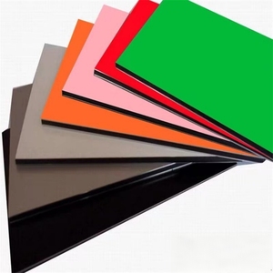 Panneau composite en aluminium Alucobond 4*8 pieds, différentes couleurs, 2mm 3mm 4mm, pour signalétique publicitaire et murale, <span class=keywords><strong>prix</strong></span> ACM <span class=keywords><strong>Dibond</strong></span> - Product Image 3
