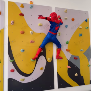 Muro de Escalada Interior de Madera Contrachapada PhysiMax para Niños con Escalera y Anillas para Niños Pequeños, Sala de Juegos en Casa, Juego Activo Seguro para 5-10 Usuarios - Product Image 1