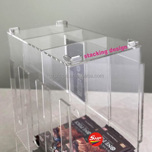 SHP Clear 6 Slot Trading Card Acrílico Booster Pack Dispensador para Pokemon English Japanese Card Glory of Team Rocket Booster Pack - Product Image 3