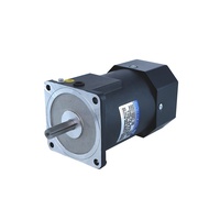 Moteur AC haute performance 120W, 220V monophasé, arbre de 11mm/12mm, montage à bride, unité de commande à induction à vitesse variable