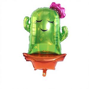 Ballons en aluminium en gros TACO, crêpes, avocat, cactus, fruits pour festival alimentaire, fête, piñata, décoration d'anniversaire mexicaine - Product Image 5