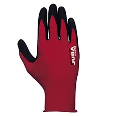 Guanto in Schiuma Eco Nit Juba 111801 0 6 XS, Rosso/Nero - Product Image 6