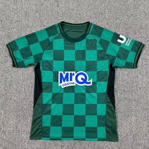 Ropa de Fútbol de Verano Nueva Temporada 2025/26, Jersey Personalizado del Watford para Casa/Exterior, Manga Corta, Poliéster de Secado Rápido - Product Image 1