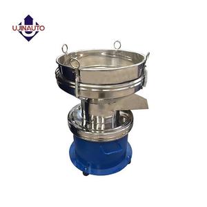 Machine de criblage de vibration de secoueur de filtre liquide de farine de Type de l'acier inoxydable 450 pour la transformation des aliments avec le composant de moteur de noyau - Product Image 1