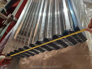 Hoja corrugada 0,20 0,25 0,3mm de espesor GI/hoja de techo recubierta de color PPGI RAL hoja de techo - Product Image 6