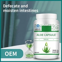 Capsule Minceur Détoxifiante à Base d'Aloe Vera Naturel OEM, Pilule de Perte de Poids à Action Rapide Très Vendue pour Adultes