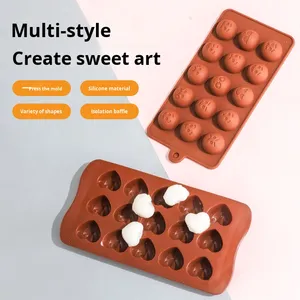 Moldes <span class=keywords><strong>de</strong></span> silicona para hornear pasteles <span class=keywords><strong>de</strong></span> fácil liberación Stock transfronterizo Múltiples estilos Rectángulo Corazón Animal para hornear pasteles <span class=keywords><strong>de</strong></span> decoración - Product Image 3